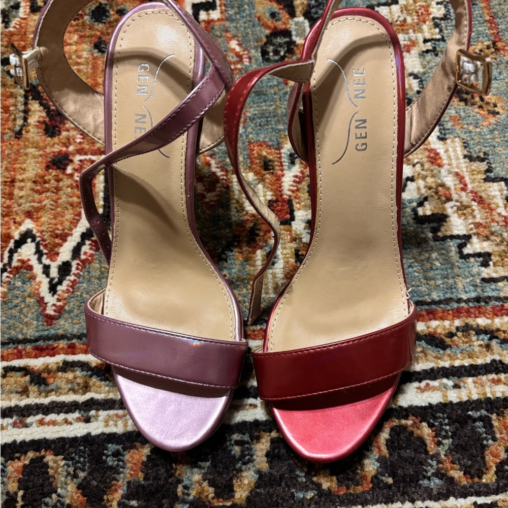 Gorgeous Mismatched High Heel Pumps